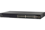 Cisco SG550X-24P / switch / 24x Gbit RJ-45 / 2x SFP+ / 2x combo 10 Gbit SFP+ / PoE / QoS / VLAN (SG550X-24P-K9-EU)