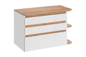 COMAD - Skříňka pod umyvadlo 90cm 3 zásuvky PLATINUM 5907611648230