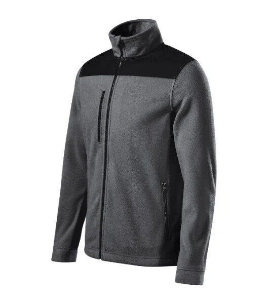 Effect fleece unisex ocelově šedá M