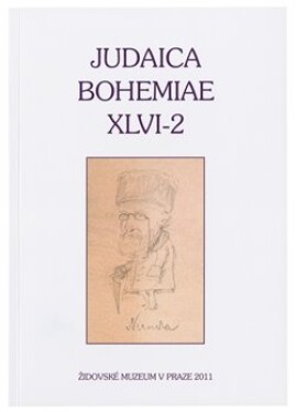 Judaica Bohemiae XLVI-2 Judaica Bohemiae 46/2011