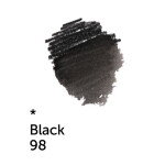 Nevskaya Palitra Akvarelová pastelka White Nights - 98 black