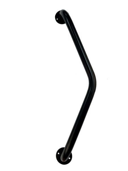 OLSEN SPA - Madlo - zalomení 135° - Barva - Černá OLBMLCER