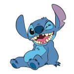 Dřevěné vybarvovací postavičky Stitch