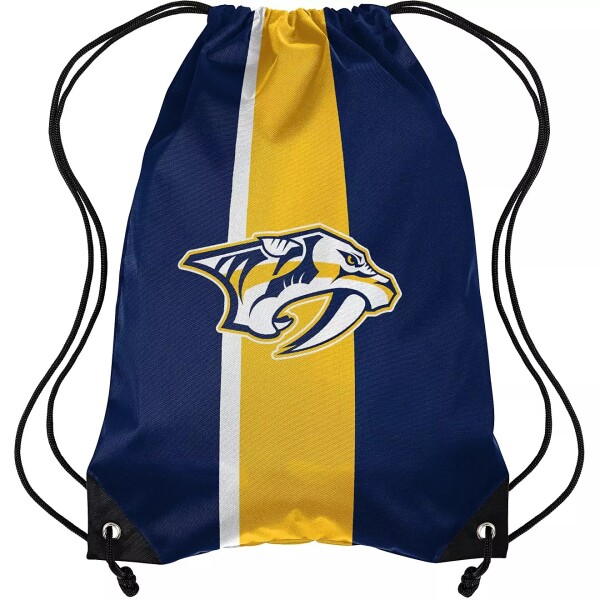 Vak Nashville Predators NHL FOCO Team Stripe Drawstring Backpack