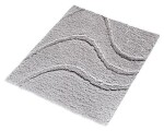 RIDDER - LA OLA předložka 55x50cm s protiskluzem, polyester, šedá 729807