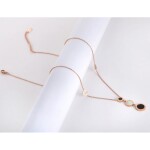 Ocelový náhrdelník Matia Gold - chirurgická ocel, Zlatá 40 cm + 5 cm (prodloužení)