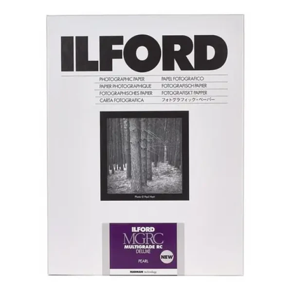 Ilford MG RC DL 44M / 25 listů / 13 x 18 cm / černobílý fotografický papír / perleťový (HAR1180178)