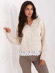 Jumper PM SW F513.16 světle béžový jedna velikost