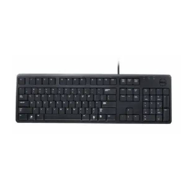 DELL klávesnice standard / Quietkey / Azerty / Francouzská / USB / Drátová / černá (580-13202)
