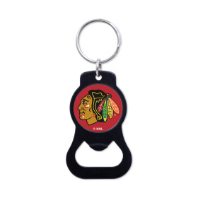 Wincraft Přívěšek na klíče Chicago Blackhawks NHL Black Bottle Opener Key Ring WI_62960322