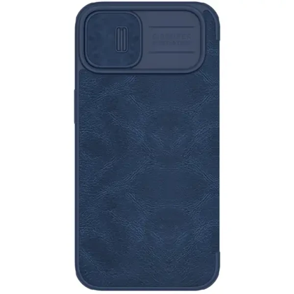 Pouzdro Nillkin Qin Book PRO Apple iPhone 14 Plus Blue