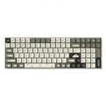 IQUNIX F97 Hitchhiker Wireless / Herní klávesnice / Bezdrátová / RGB / Moonstone Turbo Switche (0683132617058)