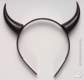 R-Kontakt.cz Rohy čertí černé, plast