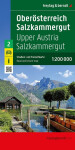 Horní Rakousko – Salzkammergut 1:200 000 / automapa + rekreační mapa