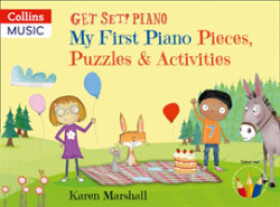 Get Set! Piano - My First Piano Pieces, Puzzles & Activites - Marshall Karen