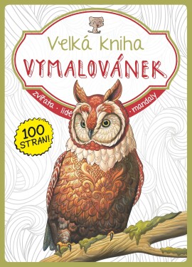 Velká kniha Vymalovánek (olivová) - kolektiv