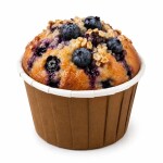 Dortisimo Košíčky na muffiny pevné hnědé 5 x 4 cm (100 ks)