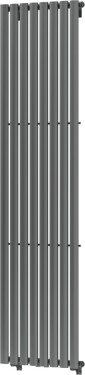 MEXEN - Oregon otopný žebřík/radiátor 1800 x 480 mm, 805 W, antracit W202-1800-490-00-66