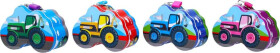 Pokladnička W010910 plechová traktor 14x10 cm