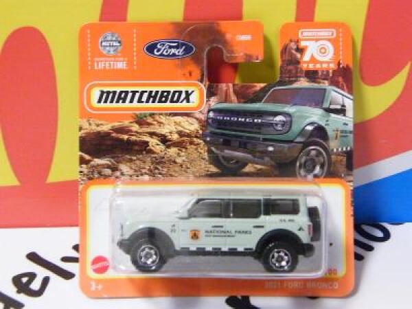 3/23 - 2021 FORD BRONCO - MATCHBOX