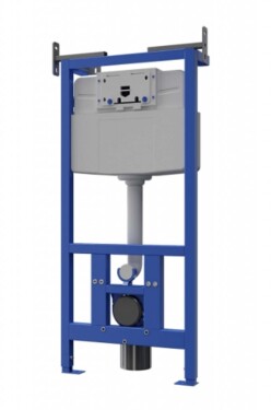 SANELA - Předstěnová instalace pro závěsné WC, výška 1,29 m SLR 21A