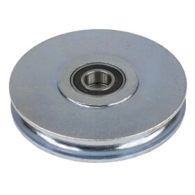Kladka (rolna) s kuličkovým ložiskem, pr. 100mm, ZN, MTR
