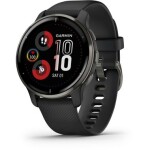 Garmin Venu 2 Plus černá / Chytré hodinky / 1.3 / BT / ANT+ / Wi-Fi / 5 ATM (010-02496-11)