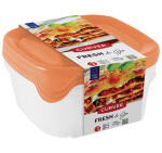 Sada 3 boxů na potraviny čtverec 0.8l Fresh&go