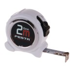 FESTA 11226 Metr svinovací bílý, 2m x 16mm