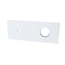 Mereo Kryt hranatý pro podomítkovou baterii s ramínkem, 23x10 cm CB415HU