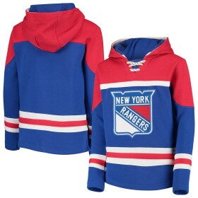 Fanatics Dětská Mikina New York Rangers Asset Lace-Up Pullover Hoodie Velikost: Dětské let)