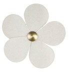 Strömshaga Stropní lampa Daisy Ø 50 cm, krémová barva, kov, textil