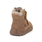 Dětské zimní barefoot boty ZERU TEX FURRY Beige Froddo G2110151-8 - 30