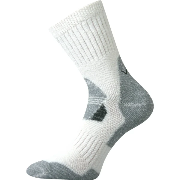 VOXX Ponožky zimní thermo z merino STABIL se stříbrem BÍLÉ 35-38 103549