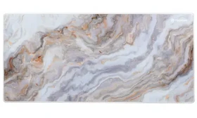 Arozzi Zona XL White Marble / Herní podložka pod myš / 900 x 420 x 4 mm / voděodolná (AZ-ZONA-900-D032)