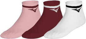 Běžecké ponožky Mizuno Training Mid 3P With Line 32GXCA25Z64 - tři páry Velikost textilu: XL
