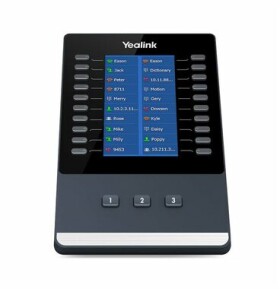 Yealink EXP43 rozšiřující modul / Barevné LCD / 20 programovatelných tlačítek / pro Yealink T43U T46U T48U (EXP43)