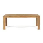 Jídelní stůl 200x100cm, masiv, dub, DS-H200 DUB