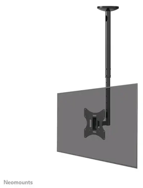 Neomounts FPMA-C060BLACK černá / Držák displeje na strop / 10-40" / náklon / otočení / VESA 200x200 / nosn. 30kg (FPMA-C060BLACK)