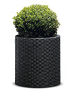 Keter květináč CYLINDER - L - grafit