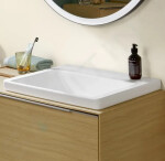 VILLEROY & BOCH - Subway 3.0 Umyvadlo 650x470 mm, bez přepadu, bez otvoru pro baterii, CeramicPlus, alpská bílá 4A7068R1