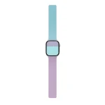 Moft Snap Duo Peony/Aqua / Řemínek / Oboustranný silikonový / Pro Apple Watch 1-11/SE/SE 2/SE 3 (38-42 mm) (MD025-1-42-PNPPAQGN)