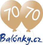 Balónek 70. narozeniny zlatý metalický Balonky.cz Balónek 70. narozeniny zlatý metalický Balonky.cz