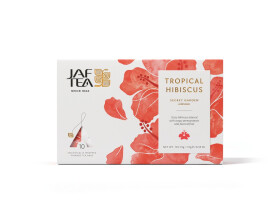 JAFTEA Secret Garden Tropical Hibiscus pyramidové sáčky 10x1,5g