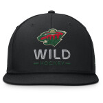 Fanatics Pánská kšiltovka Minnesota Wild NHL Authentic Pro A/Cap Flat Brim Square Visor Structured Adjustable