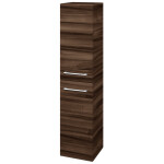 Dřevojas - Vysoká skříň s košem na prádlo DOS SVD2K 35 - D06 Ořech / Úchytka T03 / D06 Ořech / Pravé 210564CP