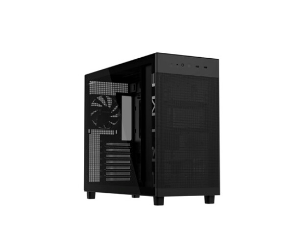 ASUS case PRIME AP303 TG BLACK, ATX, průhledná bočnice,1x120mm, černá EDF_1887705