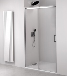 POLYSAN - THRON LINE ROUND sprchové dveře 1600 kulaté pojezdy, čiré sklo TL5016-5005