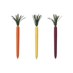Rifle Paper Co. Sada propisek Tricolor Carrots – set 3 ks, multi barva, plast