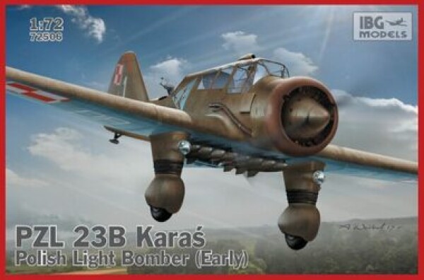 IBG PZL.23B Karas Polish Light Bomber early Models 72506 1:72